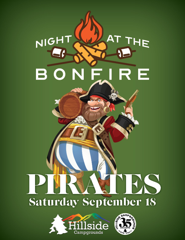 night at bonfire pirate