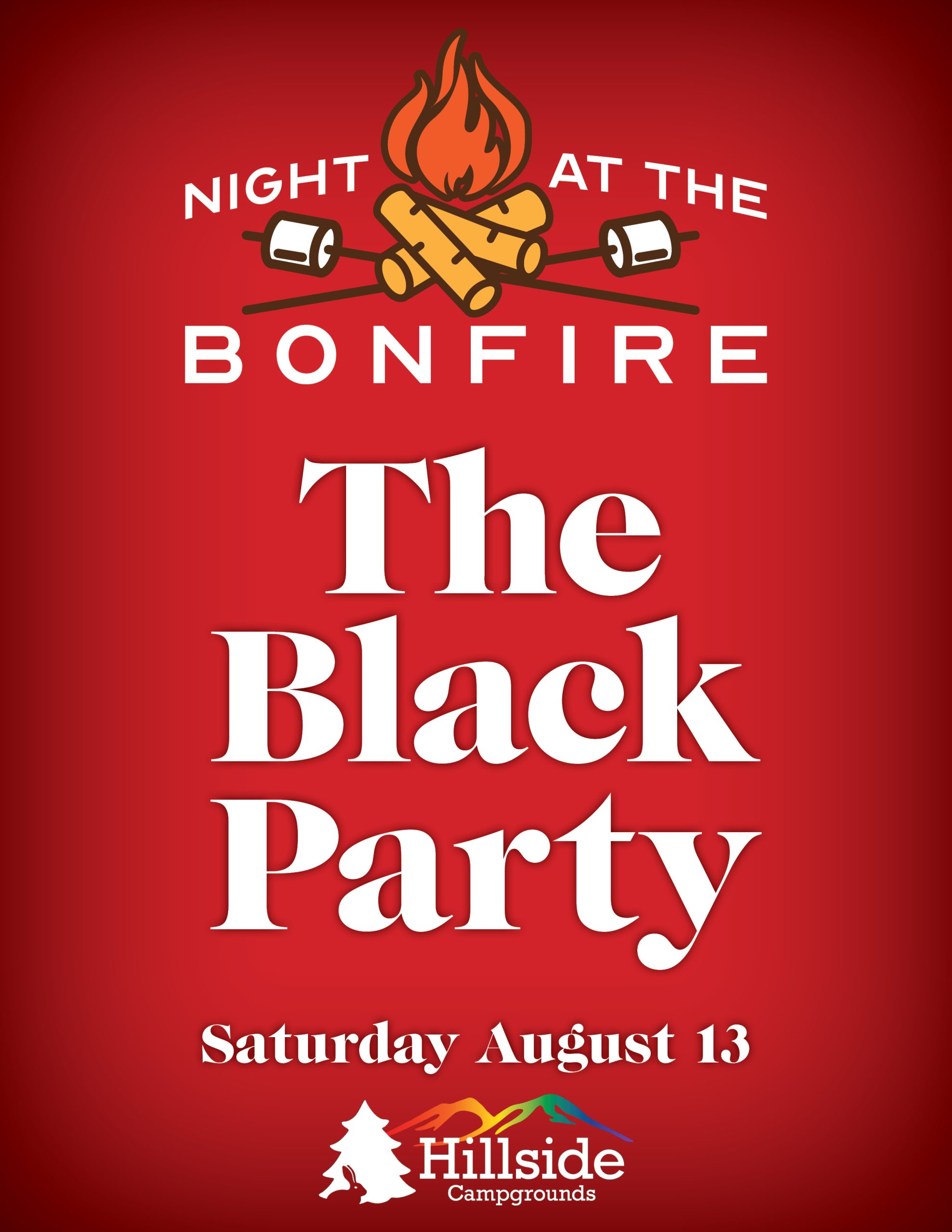 night at bonfire bears 3 black party