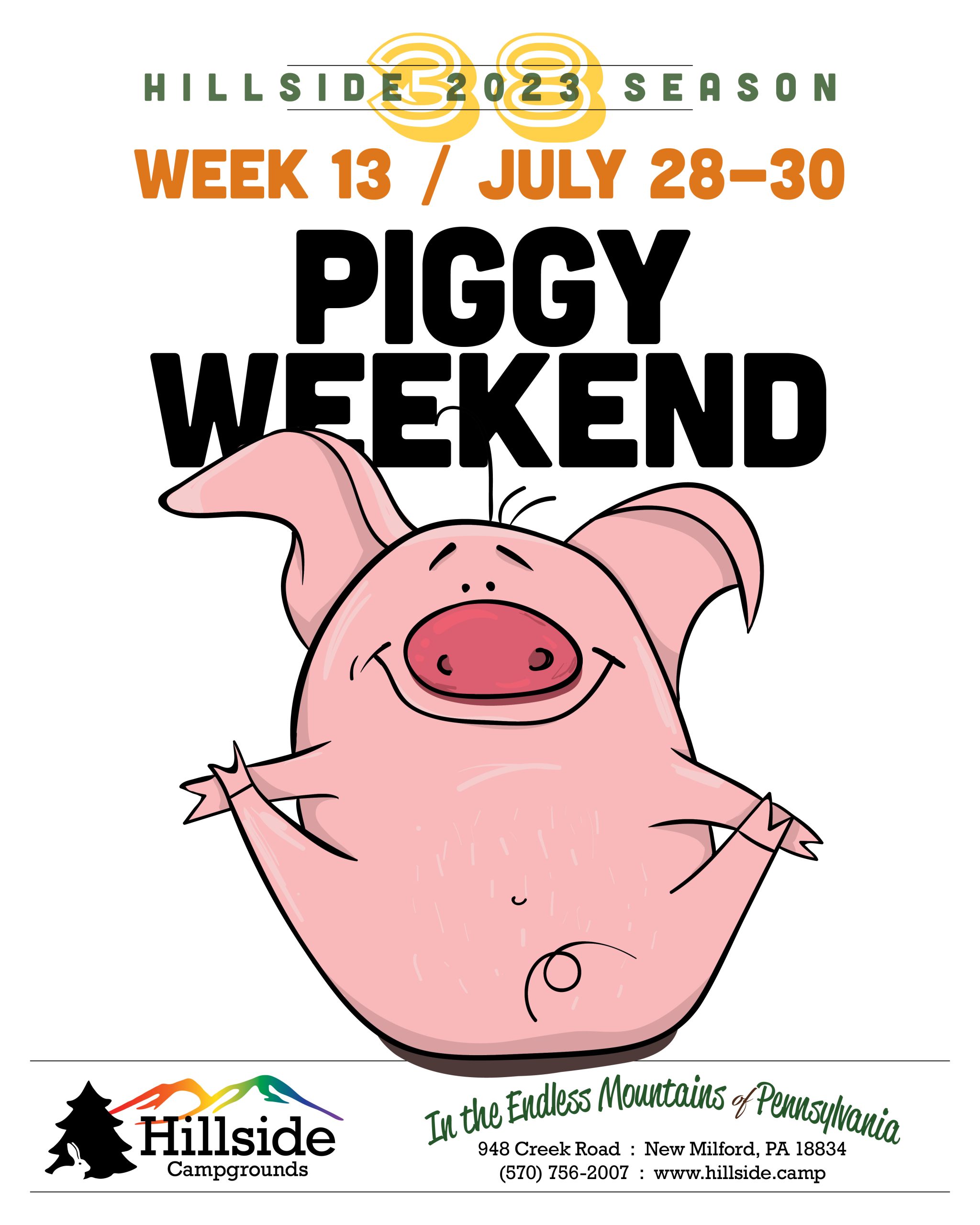 2023 weekend 13 piggy